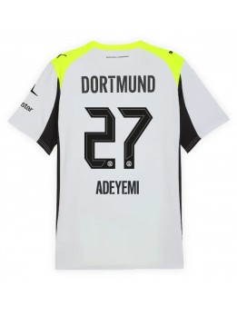 Borussia Dortmund Karim Adeyemi #27 Gostujuci Dres 2025-26 Kratak Rukavima